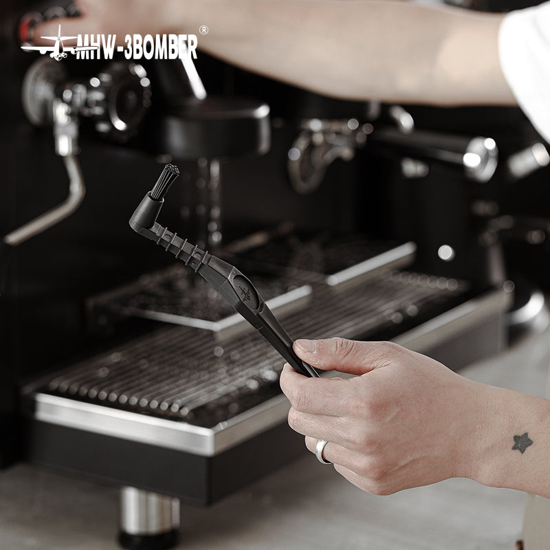 MHW Elbow Espresso Cleaning Brush
