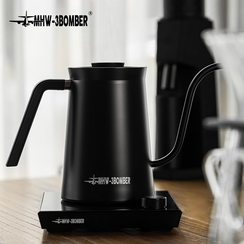 MHW Assassin Electric Coffee Kettle - White