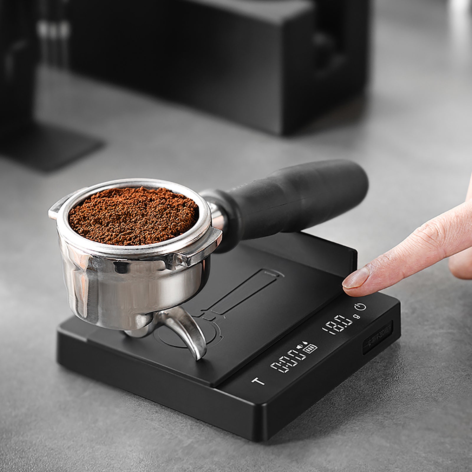 MHW-3BOMBER Cube Coffee Scale 3.0 Pro - White