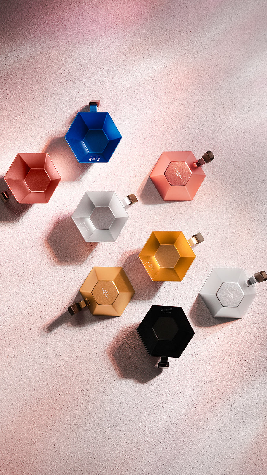 MHW-3BOMBER Prism Measuring Cup - Silver