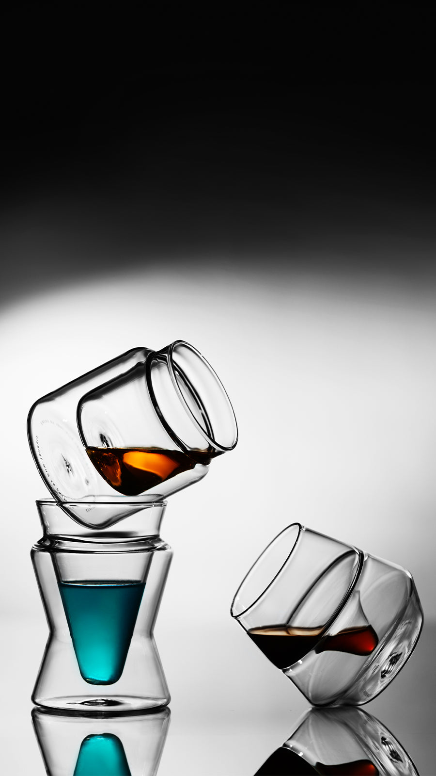 MHW-3BOMBER DW Glass-H-Shaped 130ml
