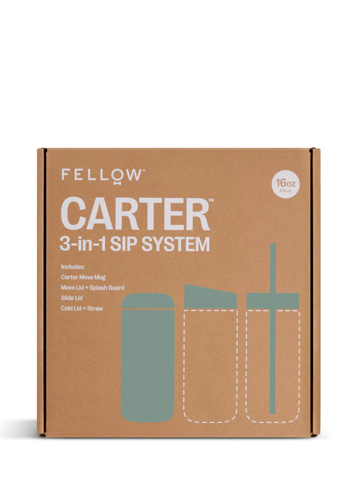 Fellow - Carter 3 - 1 Sip Set - Smoke Green (474ml/16oz)