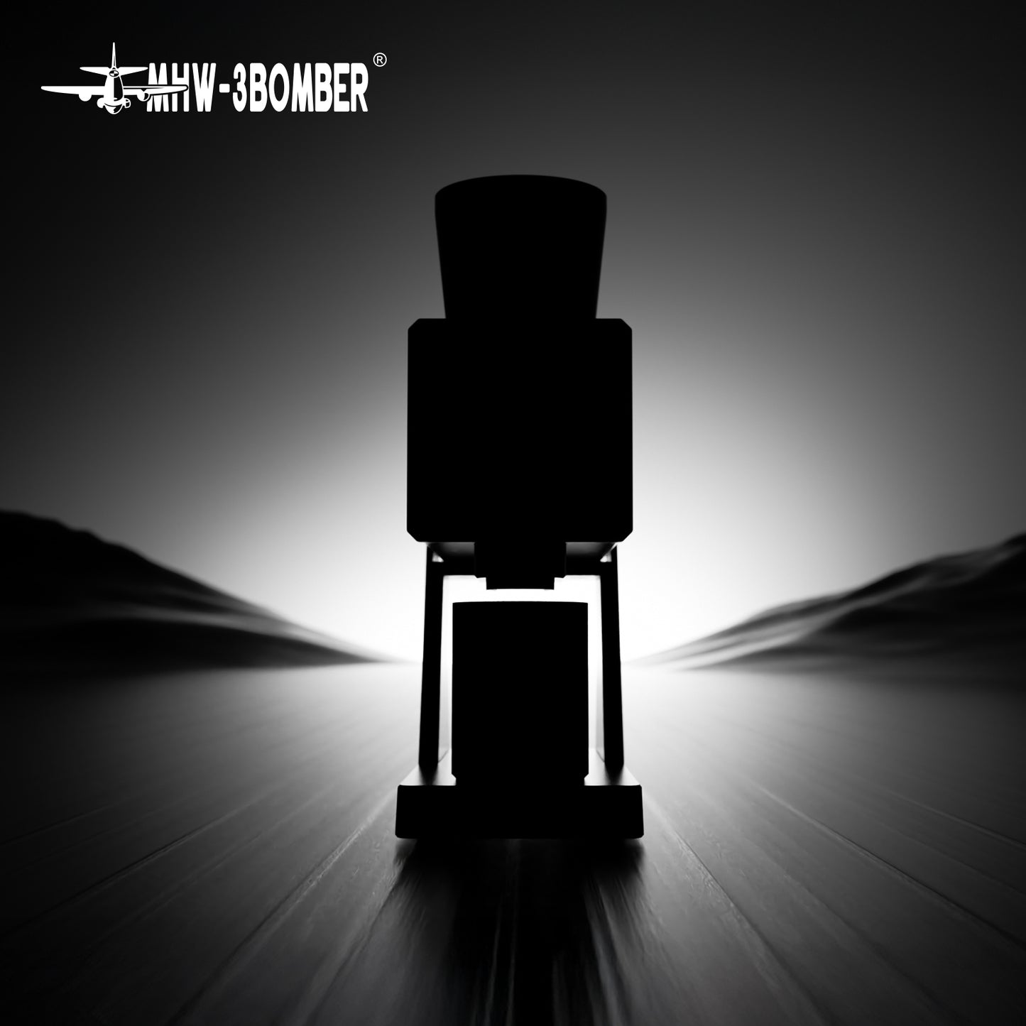 MHW-3BOMBER F74 Navigator Electric Coffee Grinder - White