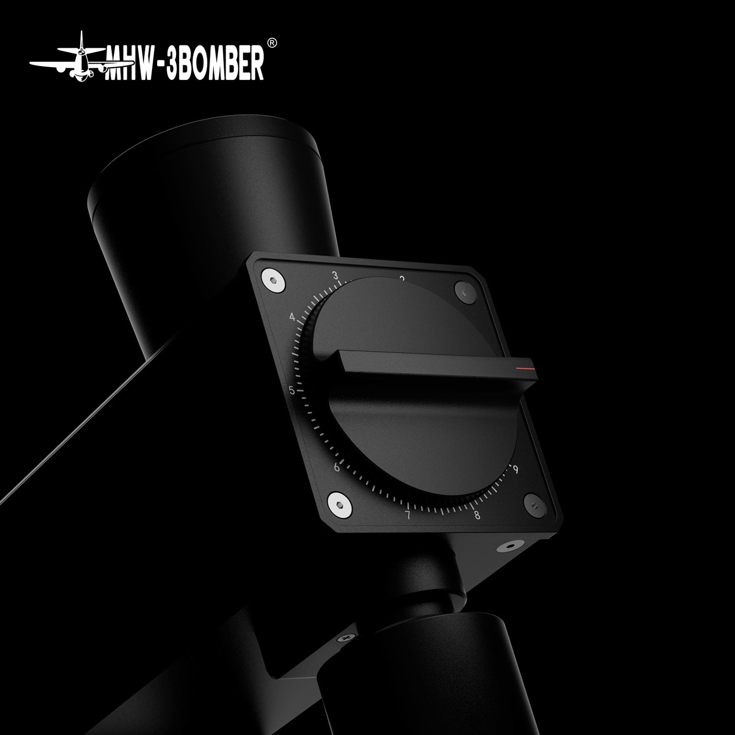 MHW-3BOMBER F74 Navigator Electric Coffee Grinder - White