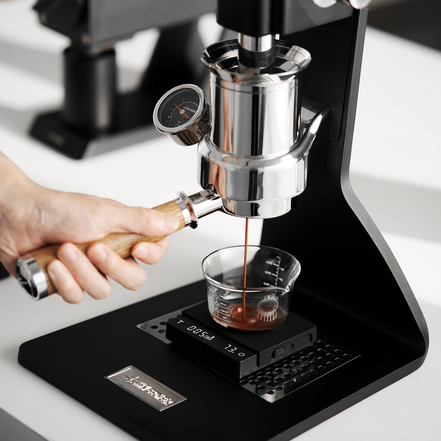 MHW-3BOMBER Cube Coffee Scale 3.0 Mico - Black