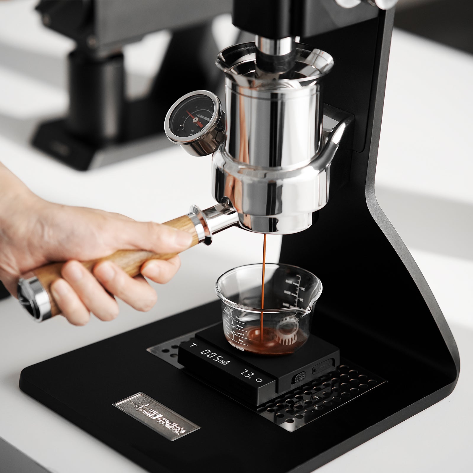 MHW-3BOMBER Cube Coffee Scale 3.0 Mico - Black