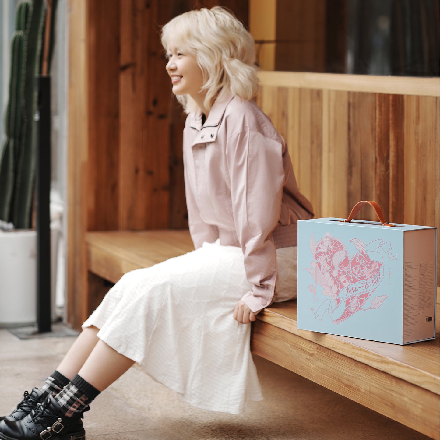 MHW-3BOMBER Flipped Moka Pot Gift Box - Pink