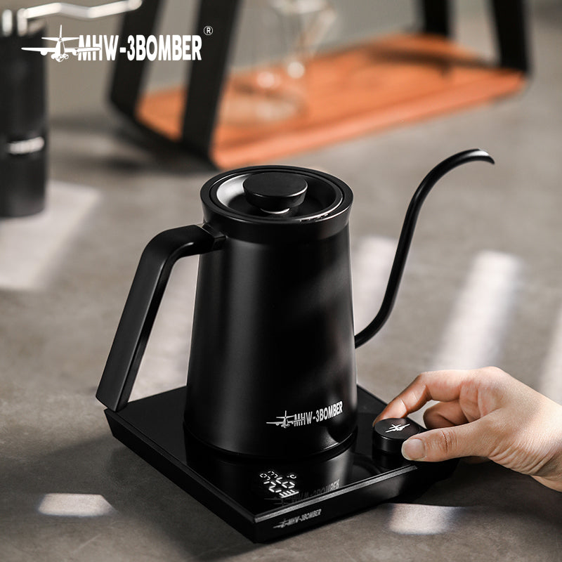 MHW Assassin Electric Coffee Kettle - White