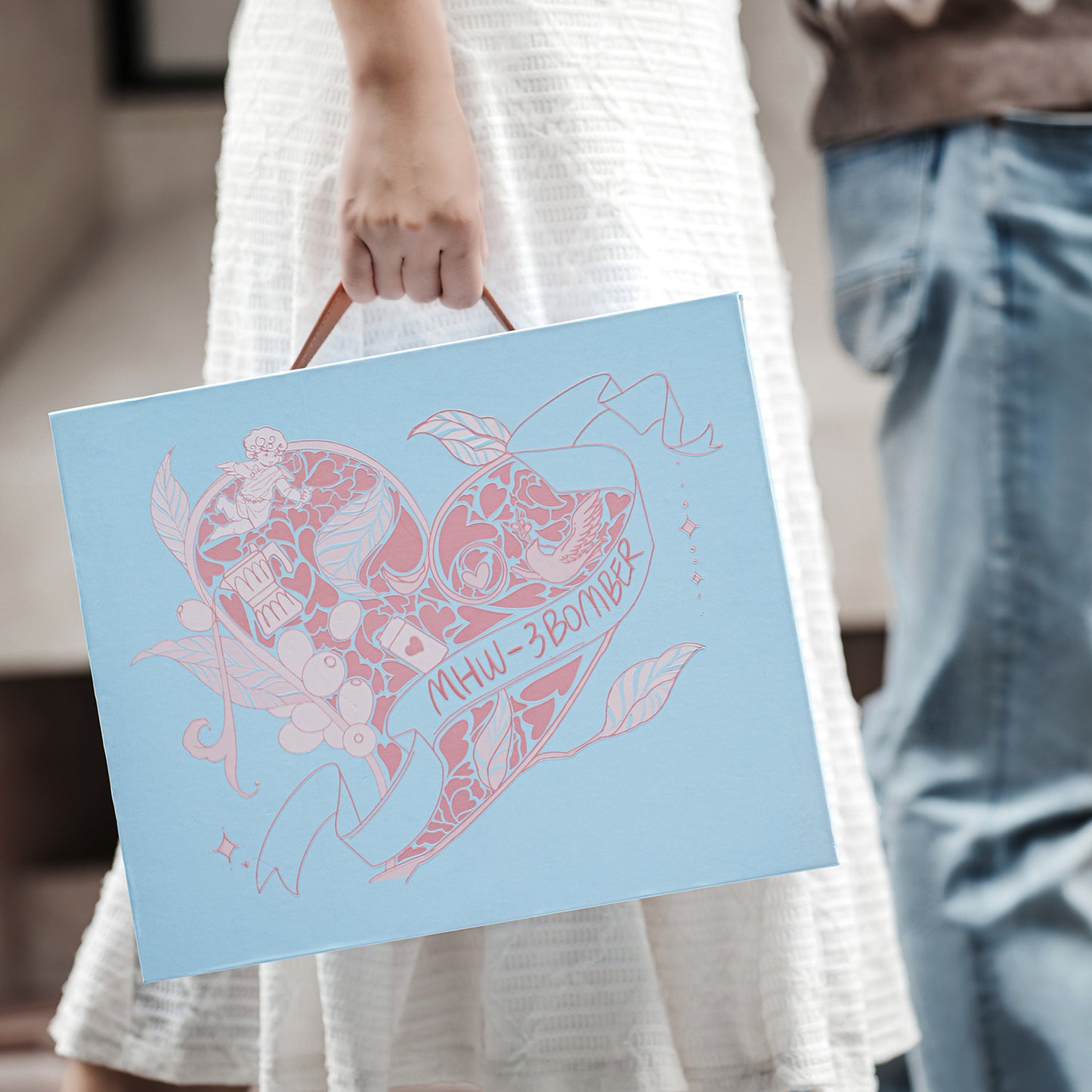 MHW-3BOMBER Flipped Moka Pot Gift Box - Pink