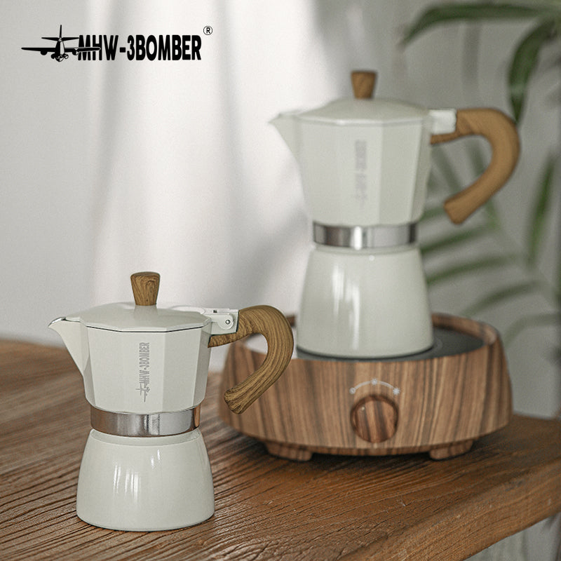 MHW Moka Pot 300ml - White