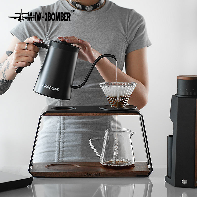 MHW Assassin Electric Coffee Kettle - White