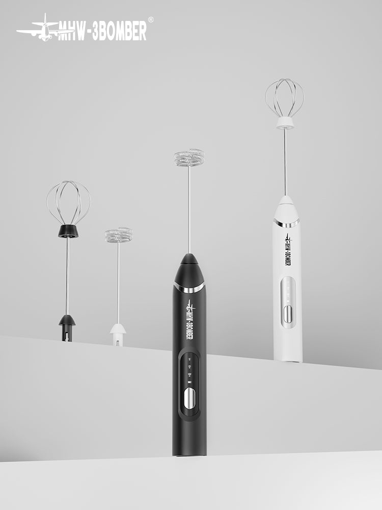 MHW-3BOMBER Electric Milk Frother - Black