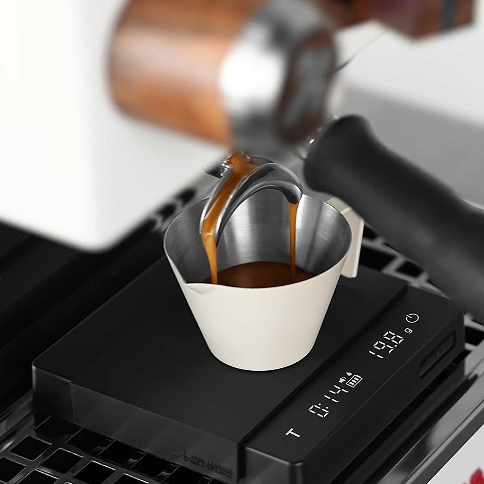 MHW-3BOMBER Cube Coffee Scale 3.0 Pro - White