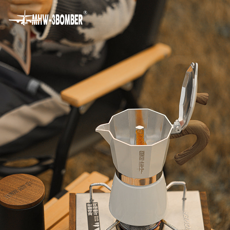 MHW Moka Pot 300ml - White