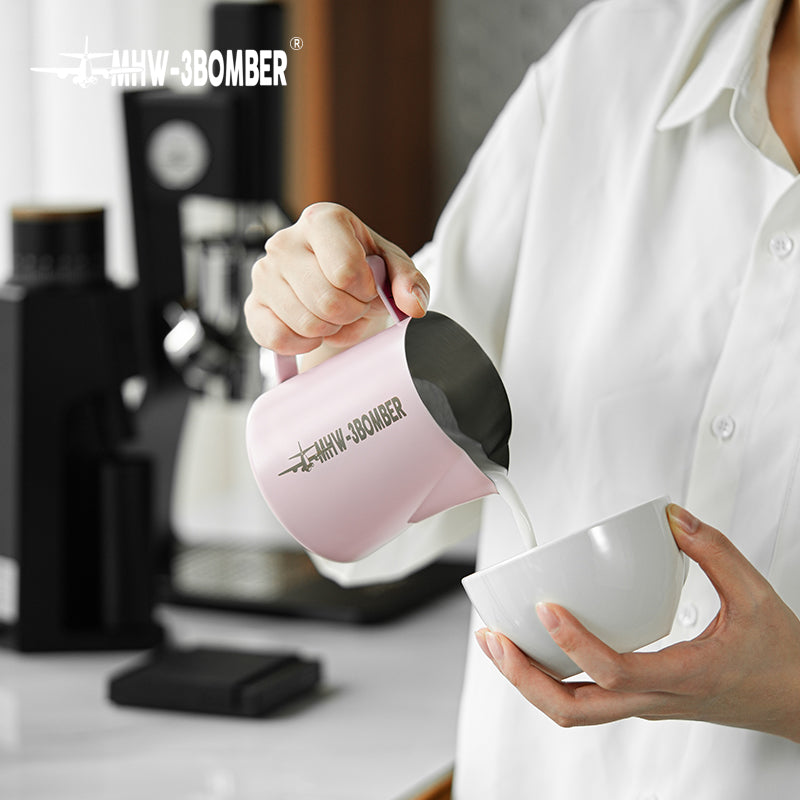 MHW Flagship 5.0-Glossy Milk Pitcher - Green