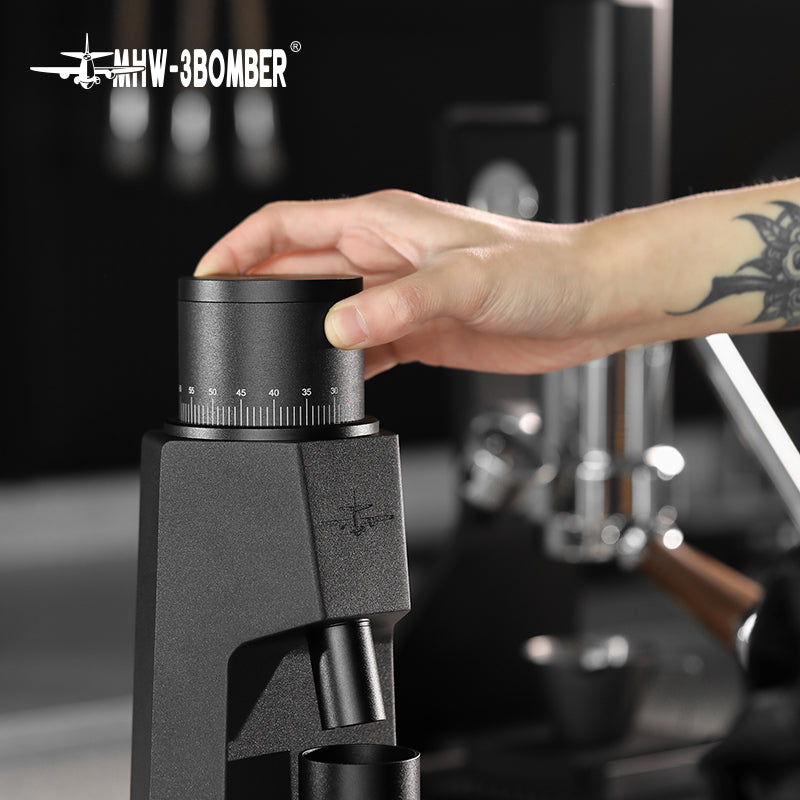 MHW-3BOMBER Sniper Electric Coffee Grinder Black