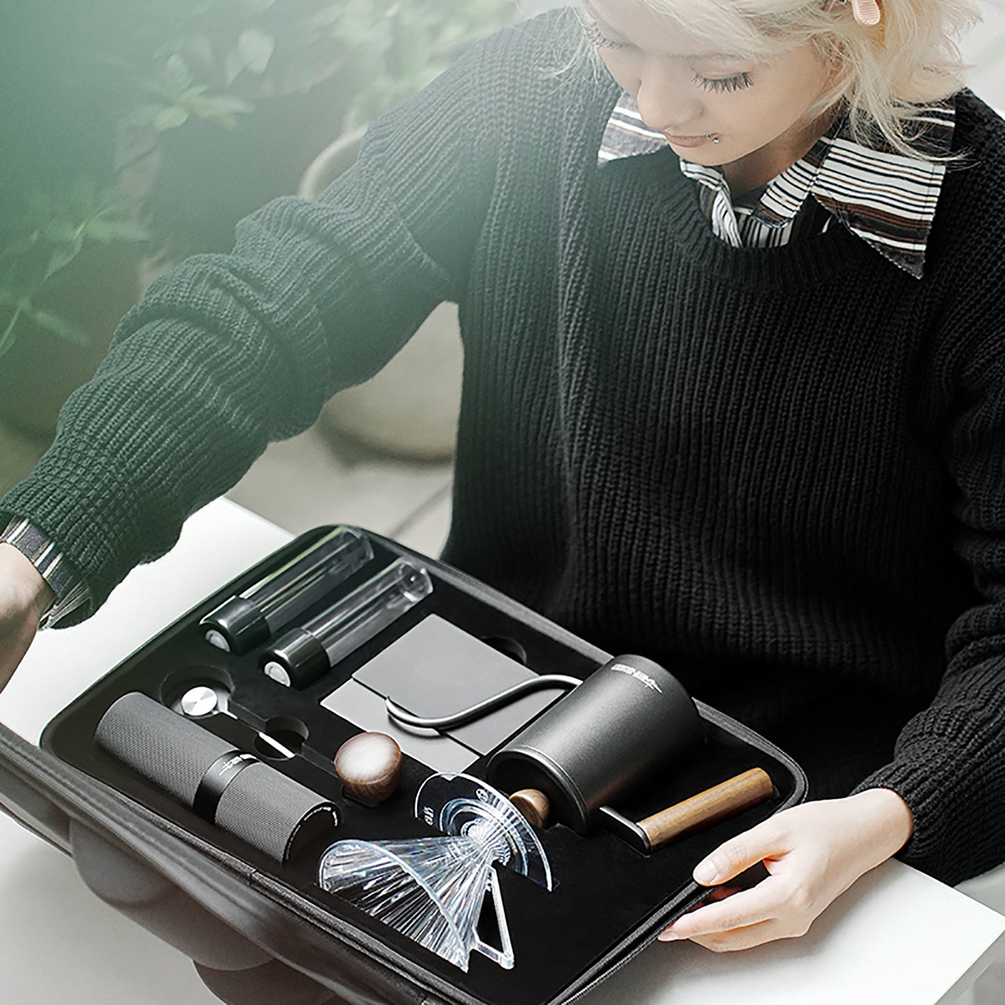 MHW-3BOMBER Portable Pour-Over Set - DZ8002