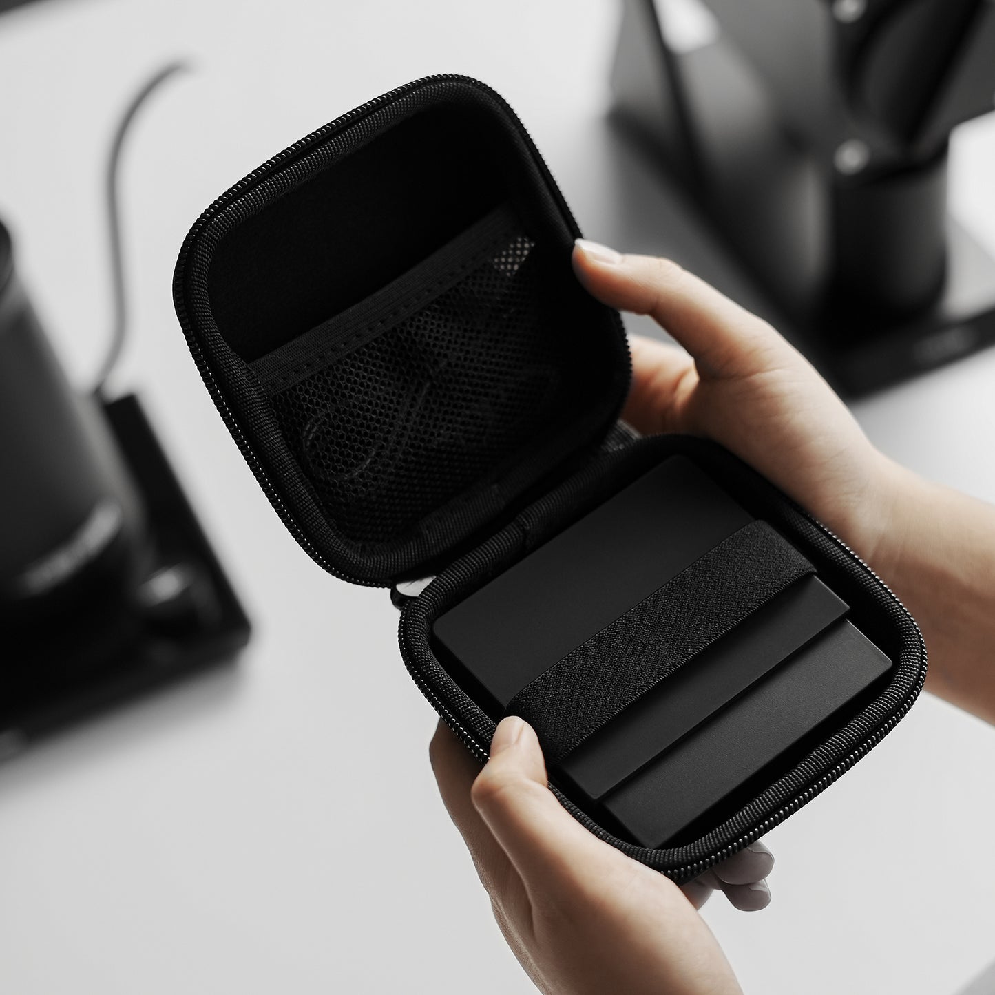 MHW-3BOMBER Cube Coffee Scale 3.0 Mico - Black