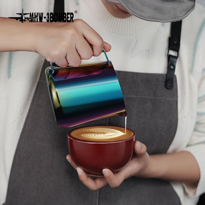 MHW GT Milk Pitcher 600ml Multicolor U-shape spout