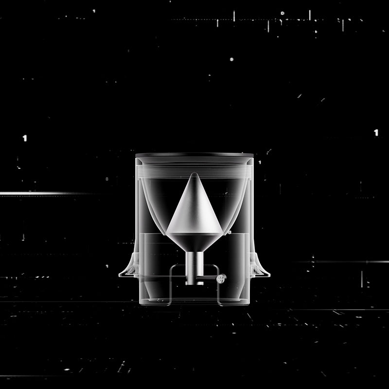 MHW-3BOMBER SE Pro - Espresso Shaker Funnel - Black