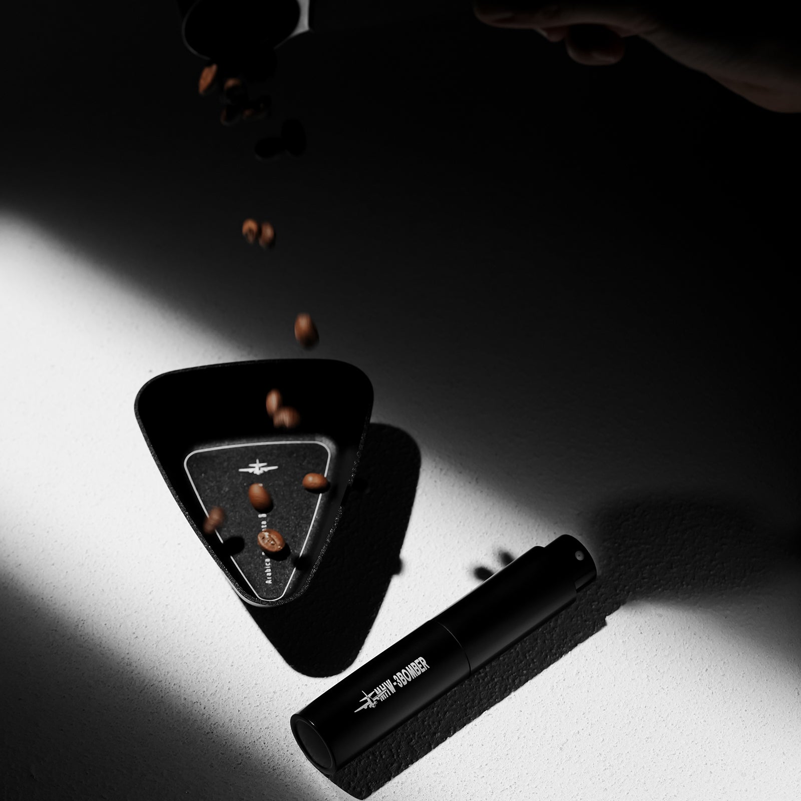 MHW-3BOMBER Coffee Bean Dosing Cup - Black