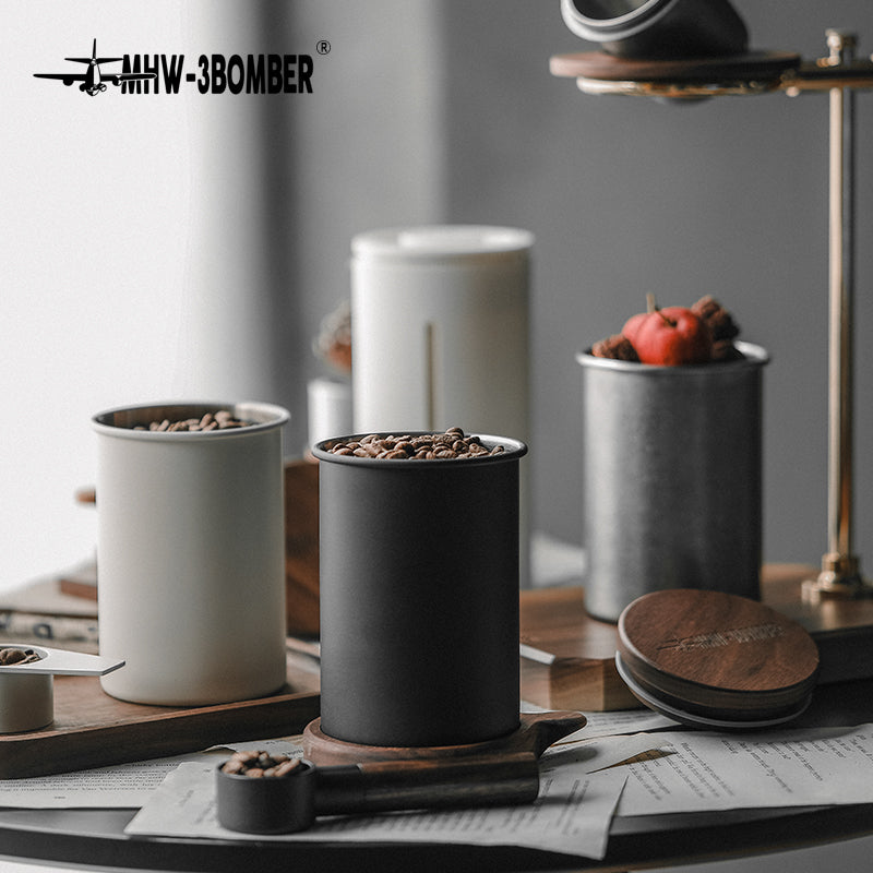 MHW Stainless Steel Sealed Canister - Black
