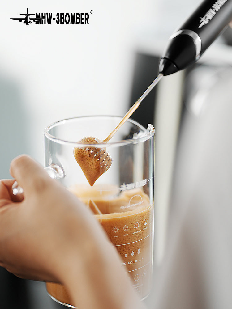 MHW-3BOMBER Electric Milk Frother - Black