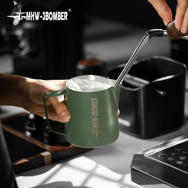 MHW Flagship 5.0-Glossy Milk Pitcher - Green