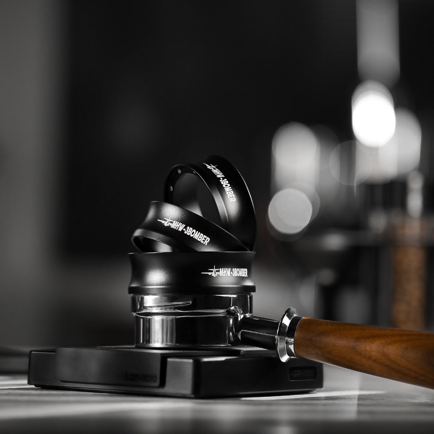 MHW-3BOMBER Espresso Magnetic Coffee Dosing Funnel 58mm