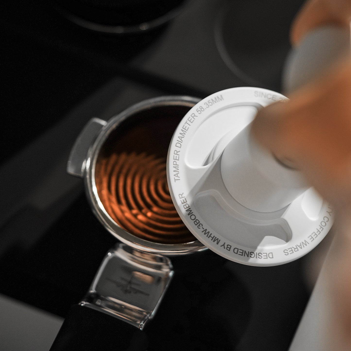 MHW-3BOMBER Knight Impact Tamper 58.35 mm - Black