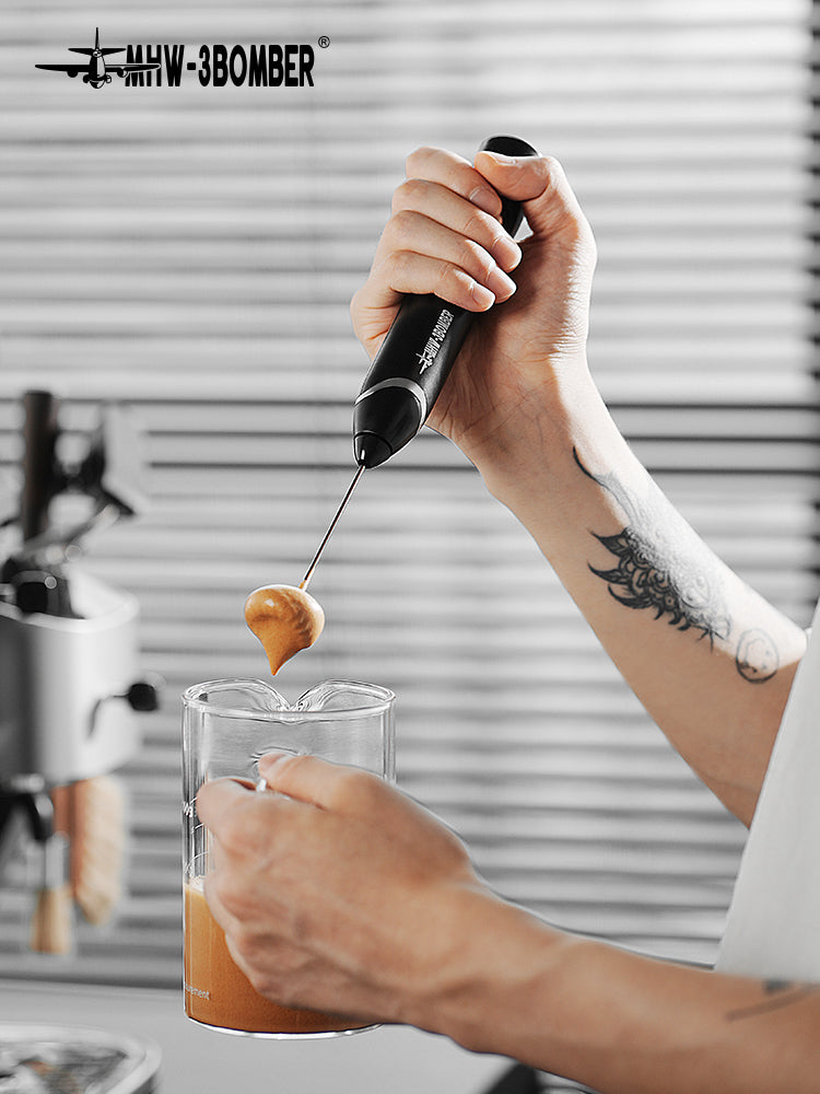 MHW-3BOMBER Electric Milk Frother - Black