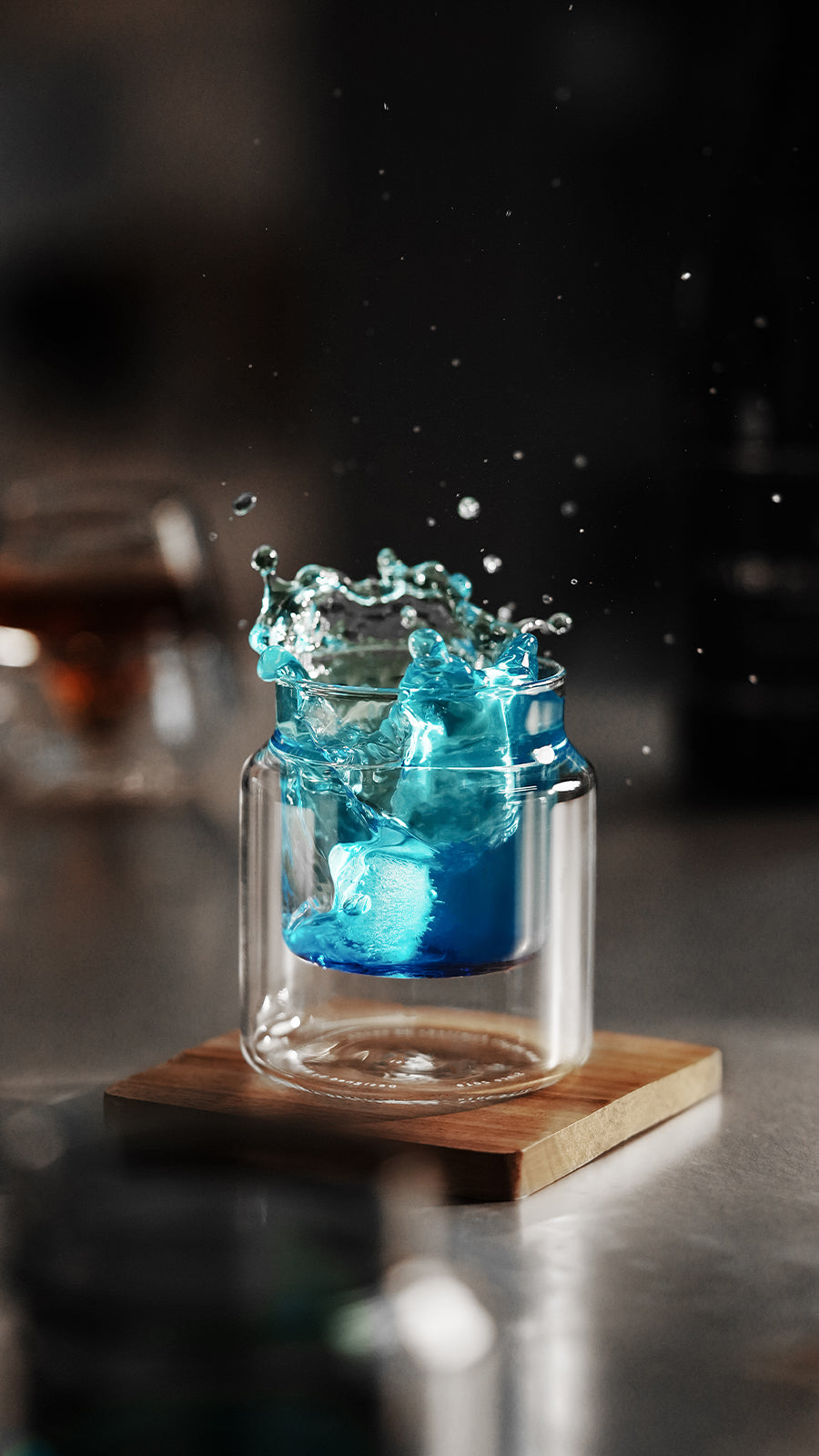 MHW-3BOMBER DW Glass-H-Shaped 130ml