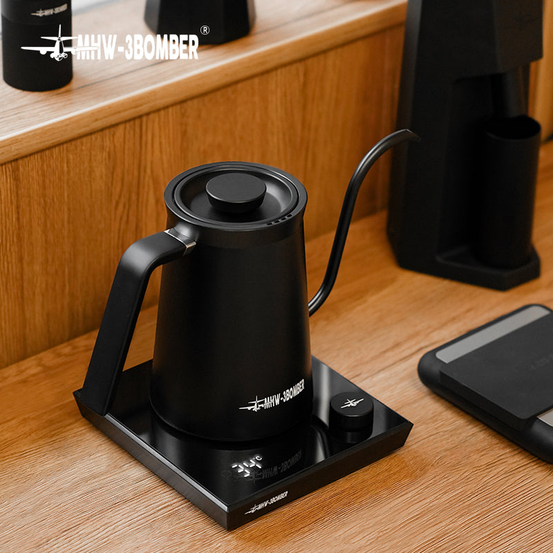 MHW Assassin Electric Coffee Kettle - White