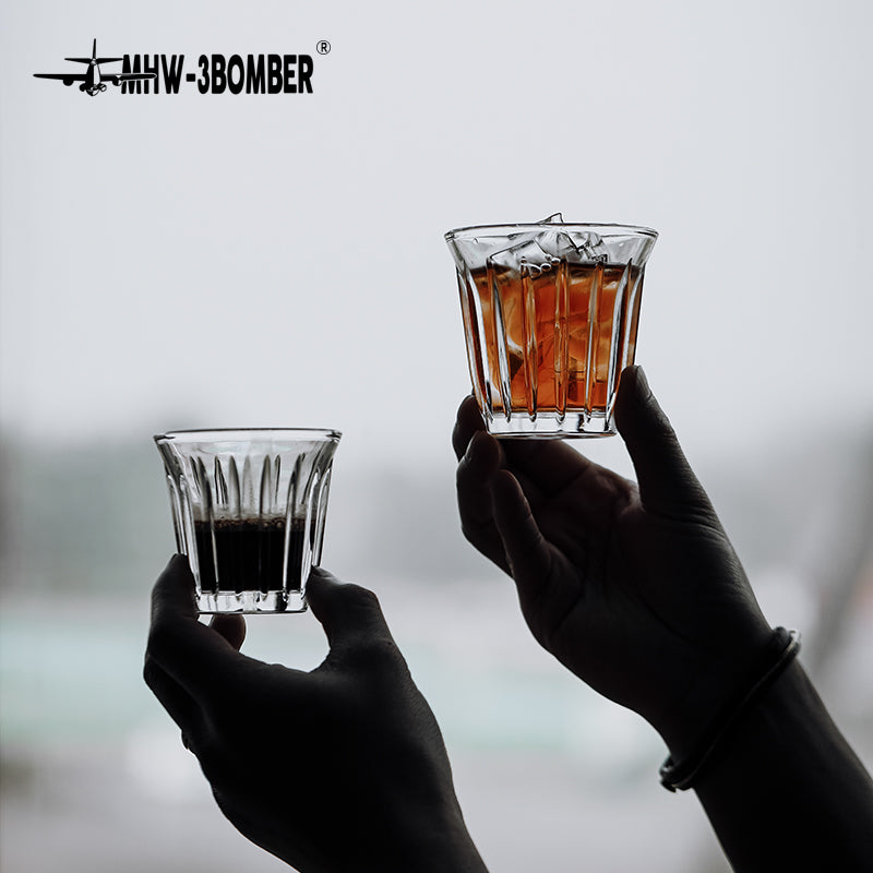 MHW G Wright Glass Cup Transparent