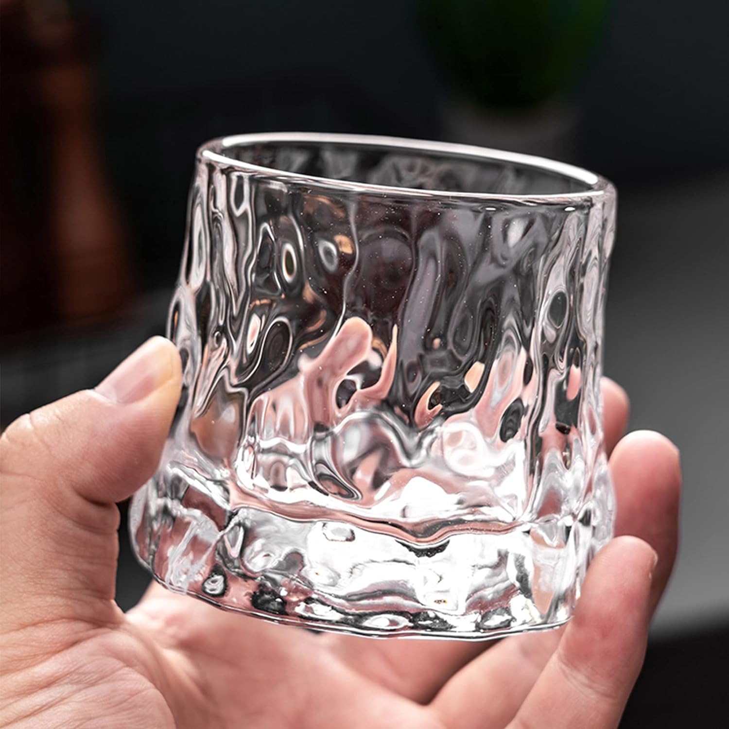 Dancing Crystal Glass Cup - Ice
