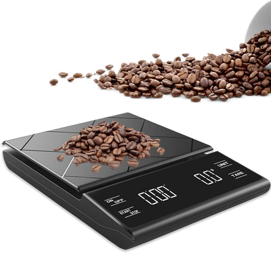 Digital Coffee Scale with Timer | Touch