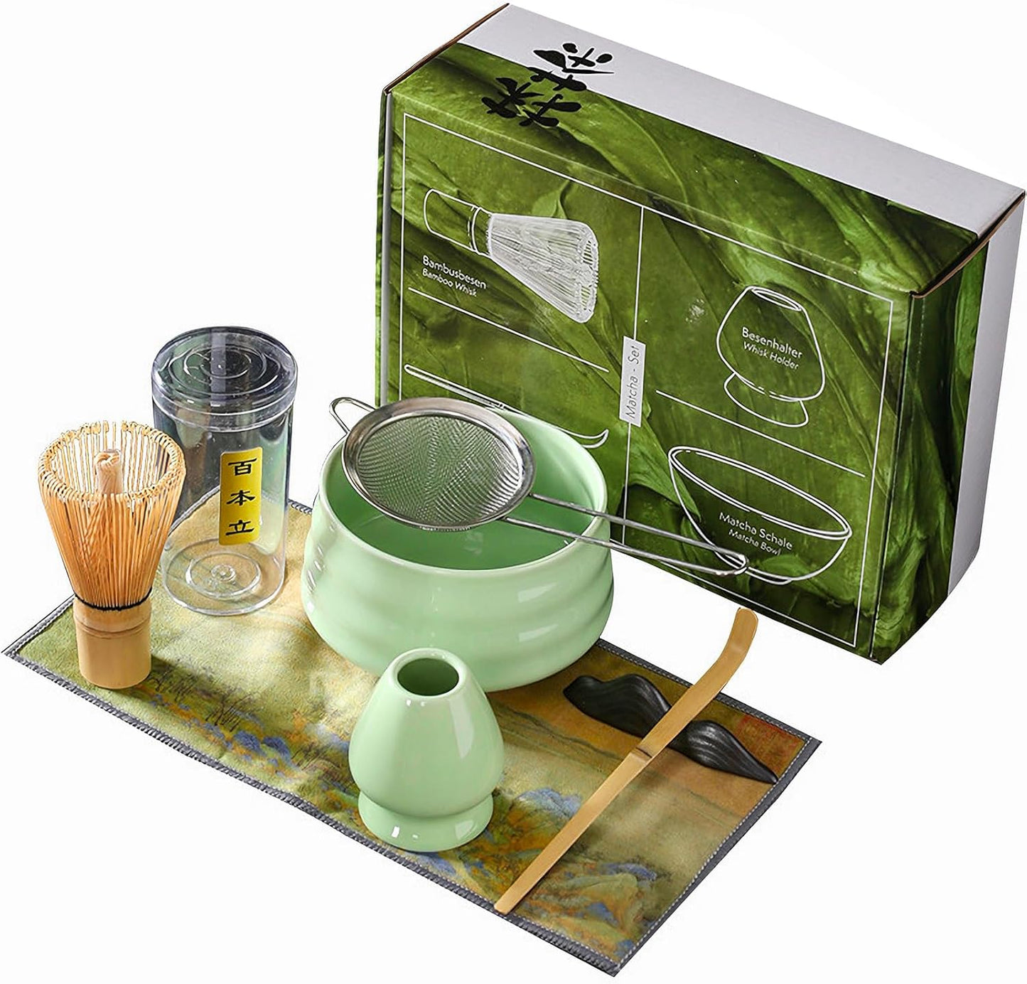 Matcha Whisk Full Set 7 PCs