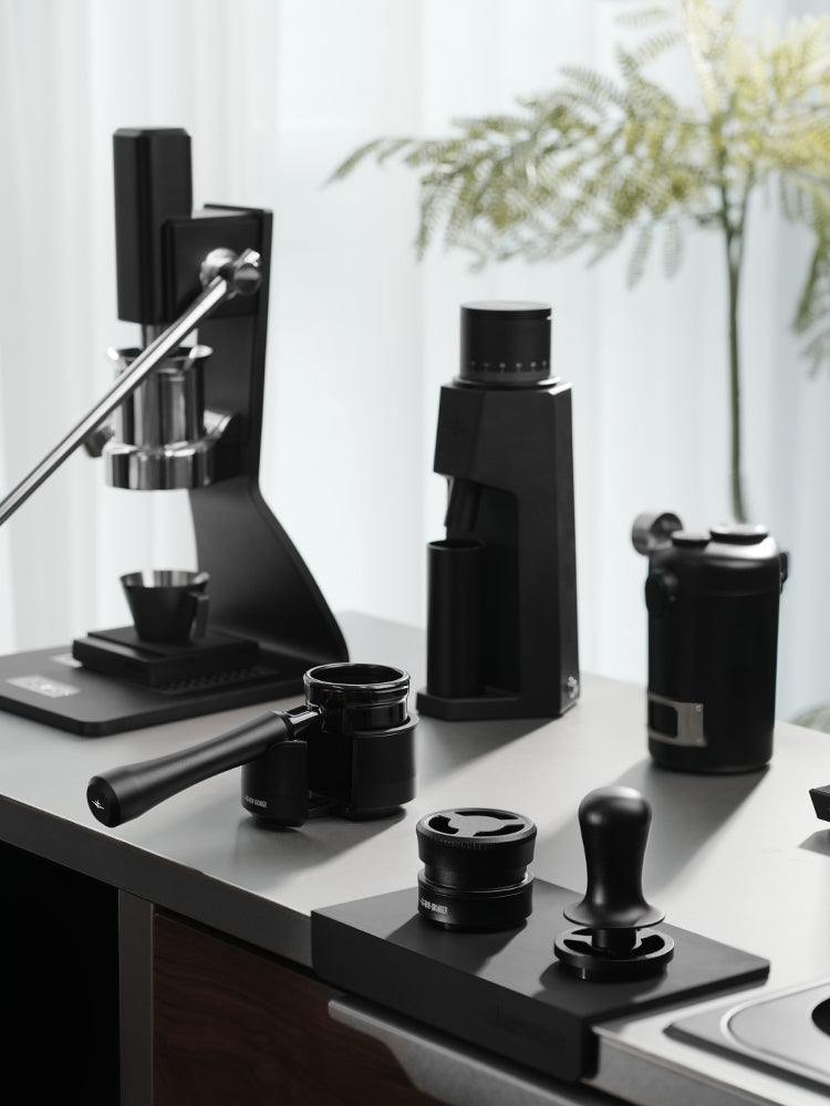 MHW Astra Series Bottomless Portafilter 58mm Black
