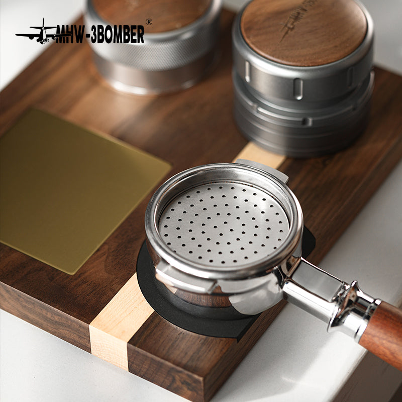 MHW Espresso Puck Screen titanium black 58mm
