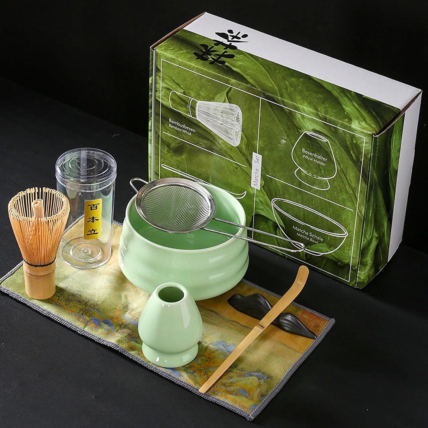Matcha Whisk Full Set 7 PCs