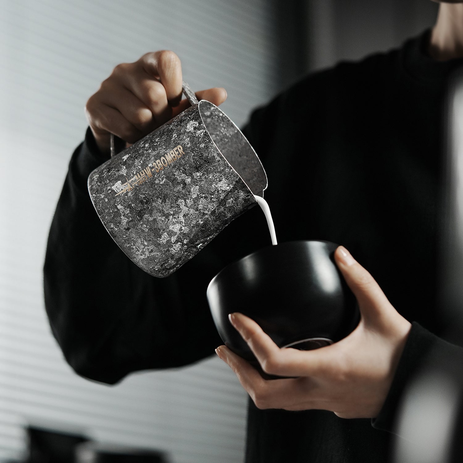 MHW Titanium Milk Pitcher - Silver