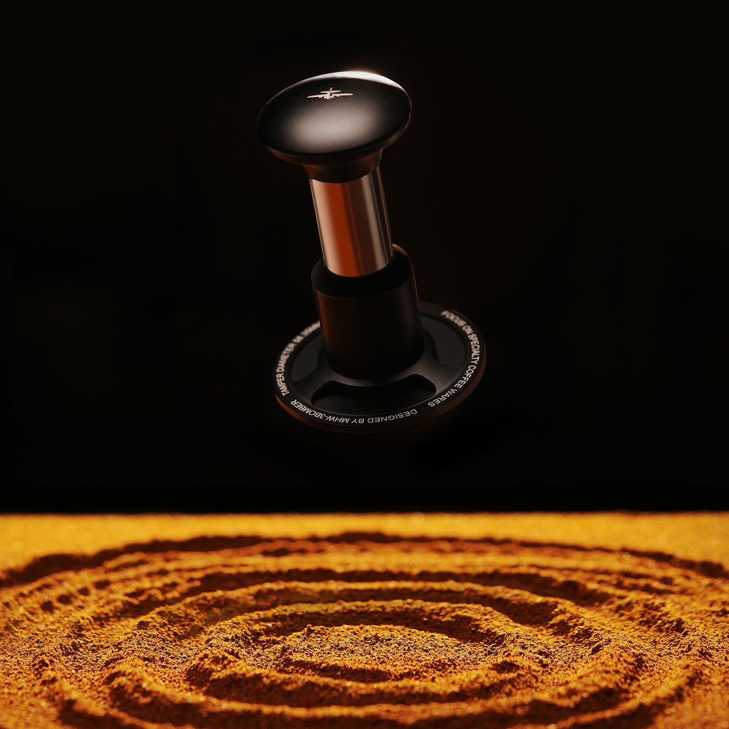 MHW-3BOMBER Knight Impact Tamper 58.35 mm - Black