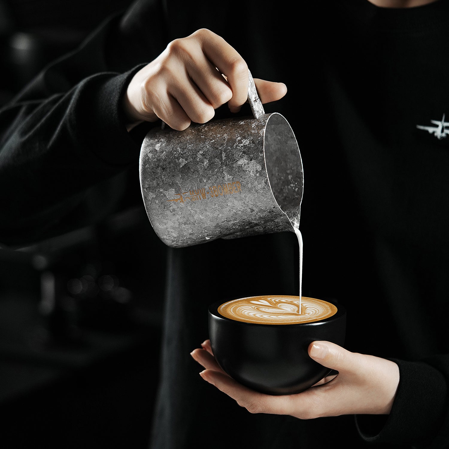 MHW Titanium Milk Pitcher - Silver