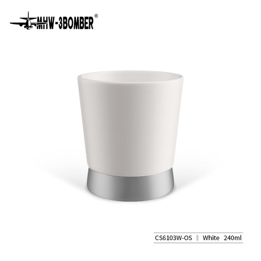 MHW CERA Series Ceramic Cup-240ml White