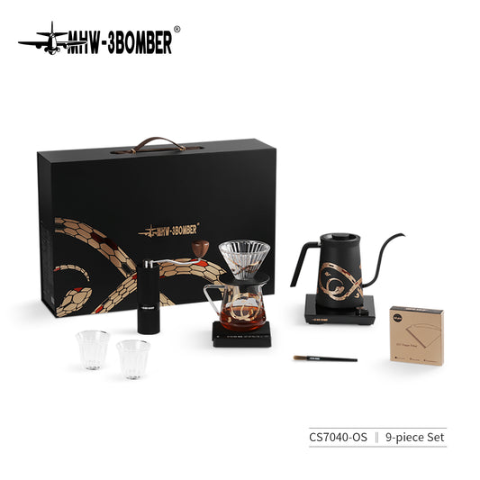 MHW-3BOMBER Serpent Collection Pour Over Coffee Gift Box