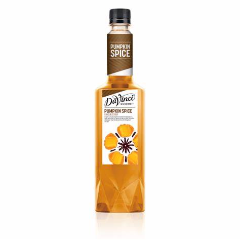 DaVinci Pumpkin Spice Syrup 750ml