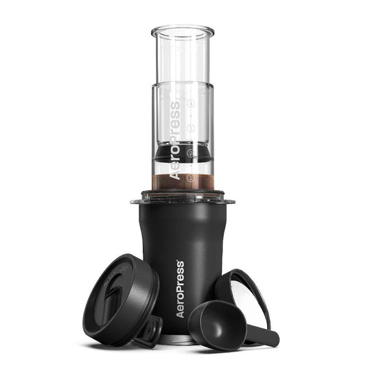 AeroPress Go Plus – Portable Travel Coffee Maker Kit