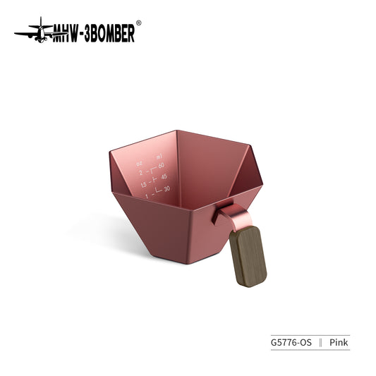 MHW-3BOMBER Prism Measuring Cup - Pink