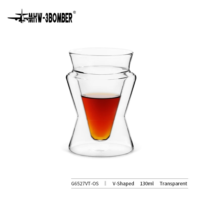 MHW-3BOMBER DW Glass-V type 130ml
