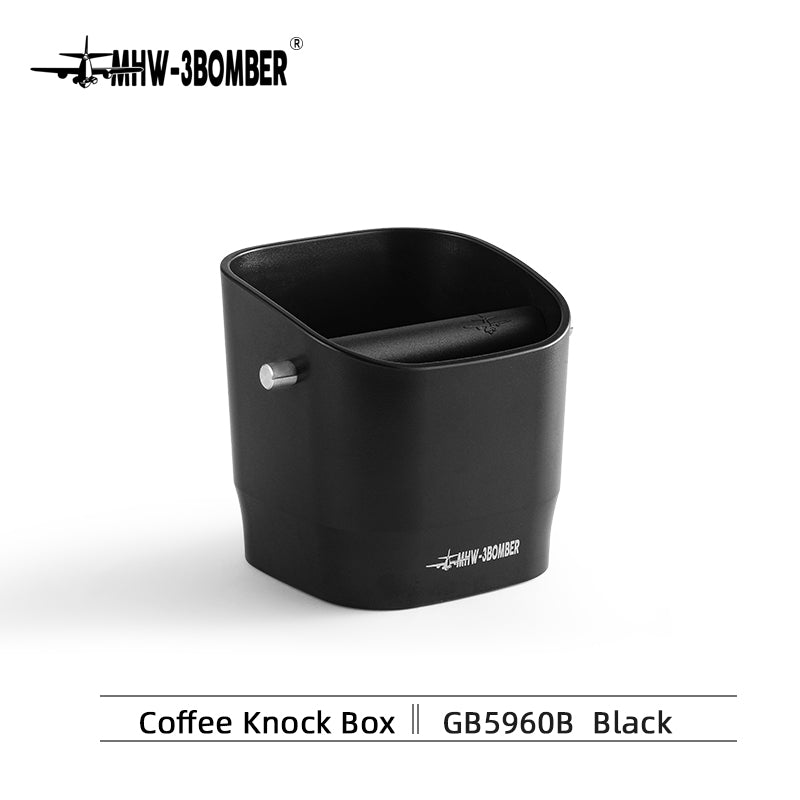 MHW Square Knock Box - Black
